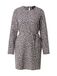 VERO MODA VMMACHA L/S SHORT DRESS WVN GA Zwart Lange Mouw Jurk L