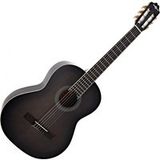 Gear4music Deluxe Klassieke Gitaar, Trans Black