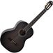 Gear4music Deluxe Klassieke Gitaar, Trans Black