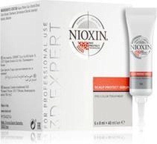 Nioxin 3D Expert Scalp Protect Serum Pre-Color Treatment 6 x 8ml