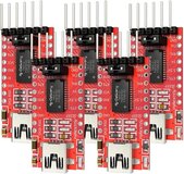 AZDelivery FTDI Adapter FT232RL USB naar TTL Serial voor 3.3V en 5V compatibel met Arduino Inclusief E-Book!