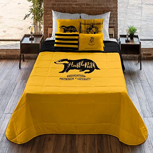BL BELUM Belum Harry Potter Hufflepuff Values Bedding Set - 235 x 270 cm