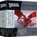Trefl 500+1 Puzzles en bois Dragon rouge ancien / Hasbro Dungeons&Dragons Puzzle contour