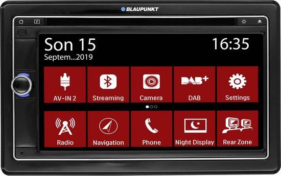 Blaupunkt Las Vegas 690 DAB NAV CAR Autoradio met scherm dubbel DIN - Zwart