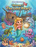 Volume Icecat Volume 1: The Lost Pearl: A Story Coloring Book of Underwater Adventures