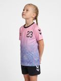 Hummel Kindersportshirt Hmlshimmer T-shirt S/S 228564 Roze Katoen Maat 104