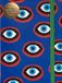 Kitsch Kitchen Bullet journal Eyes B5 Hardcover Blue