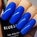 Bluesky Gel Nagellak, City Vibes Collection - Madrilenian, AW2007. 10ml. blauw
