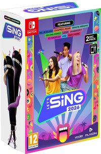Plaion Let's Sing 2026 + 2 Microphones - Nintendo Switch - International Edition