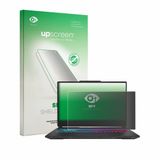 upscreen - privacy screenprotector voor MSI Cyborg 15 A13V - Folie Beschermfolie Blauwlichtfilter