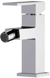 EDM Moderne Eengreeps Wastafelmengkraan met bidet Chroom