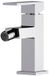 EDM Moderne Eengreeps Wastafelmengkraan met bidet Chroom