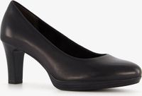 Tamaris Leren Dames Pumps Zwart - Maat 39