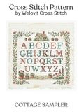 COTTAGE SAMPLER Cross Stitch Pattern