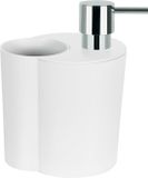 Spirella Zeepdispenser Sun & Moon – Elegante Zeephouder en Lotionhouder voor Badkamer en Keuken – Desinfectantdispenser