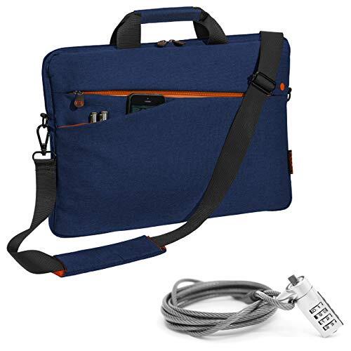 Pedea laptoptas"Fashion" notebooktas 17,3 inch mit Schloss blauw