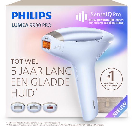 Philips Lumea 9900 Pro IPL Ontharingsapparaat BRC333/00