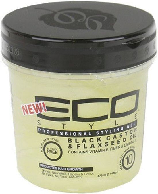 Eco Styler Black Castor&Flaxeed Oil Gel - 473ml