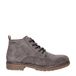 Rieker suède veterboots grijs