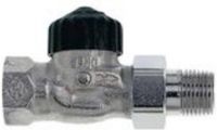 Heimeier robinet de radiateur droit 3/4 pouce Nickelé
