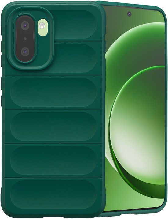 imoshion EasyGrip Backcover voor de OnePlus 15R - Donkergroen