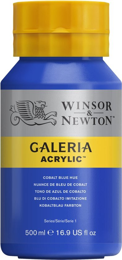 Winsor & Newton Galeria Acryl 500ml Cobalt Blue Hue