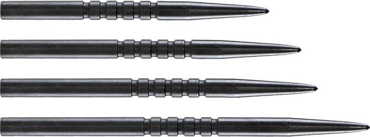 Shot Bull's Ringed Grip Points Black - 45mm