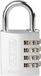 ABUS 145 hangslot met cijferslot Zilver 145/40