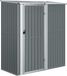 Abri de jardin 180,5x97x209,5 cm acier galvanisé gris