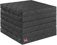 Abeil Luxe verwarmingskussen/zijmatras grijs met overtrek / 2 personen