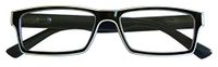 Espressoocchiali Leesbril Luster zwart +1,00