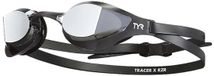 TYR Tracer-X Rzr Lunettes de natation avec verres miroirs noir