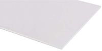 Kunststof plaat, wit, 1200 mm x 1200 mm x 2,5 mm