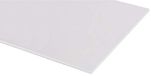 Kunststof plaat, wit, 1200 mm x 1200 mm x 2,5 mm
