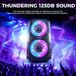 T9PRO Enceinte Bluetooth - Portable - 2.0 canaux - Enceinte 2 voies - Batterie 7500 mAh - 3 modes EQ - Noir
