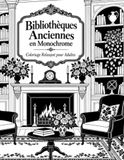 Bibliothèques Anciennes Monochrome Coloriage Relaxant pour Adultes