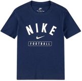 Nike Kids Football Bcs Field Sport T-shirt Korte Mouw Katoen Blauw 3-4 Jaar Jongen