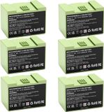 Batterie de remplacement pour robots aspirateurs - Compatible avec i7/i3/i4/e5/e6 - Lithium-ion - Capacité ≥3500 mAh - Rechargeable - Conforme RoHS - Bleu ciel