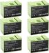 Batterie de remplacement pour robots aspirateurs - Compatible avec i7/i3/i4/e5/e6 - Lithium-ion - Capacité ≥3500 mAh - Rechargeable - Conforme RoHS - Bleu ciel