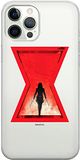 ERT GROUP mobiel telefoonhoesje voor Apple Iphone 12/12 PRO origineel en officieel erkend Marvel patroon Black Widow 009