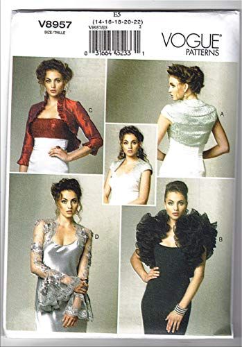 Vogue V8957 - Naaipatroon - E5 (14-16-18-20-22)