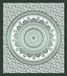 Miracle Home Mandala/Pareo Multi 311, 100% Katoen, Groen, 210 x 240 cm