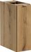 AC-Déco Eikenhout badkamermeubel onder de wastafel, 20 cm diep, met 1 deur en soft-close sluiting
