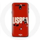 Maniacase Etui voor Samsung Galaxy J5 2017 La casa de papel Lisboa tekening