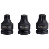 KS Tools 515.1173 1/2" Bit-dopsleutel XZN, kracht, kort, M16
