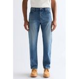 Wrangler 13MWZ straight leg jeans - mediumblauw