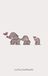 Three Little Elephants - lined notebook