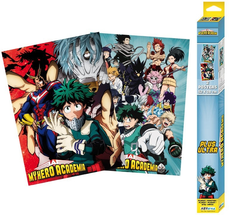 Abystyle My Hero Academia 2 Chibi Posters Set - Artworks