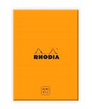 RHODIA 194052C - Box met Memoblok N°13 Oranje - A6-11,5 x 16 cm - 5/5 (Kleine Ruitjes) - 240 Afscheurbare Vellen 80 g/m² - Praktisch en Compact - Collectie Rhodiatime