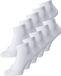 JACK & JONES JACDONGO SOCKS 10 PACK NOOS Heren Sokken Wit